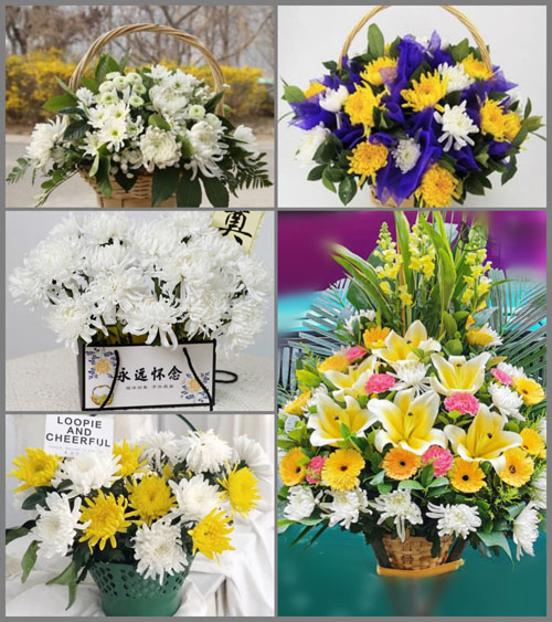 贵州毕节市织金县上坪寨乡平寨村白事提篮配送